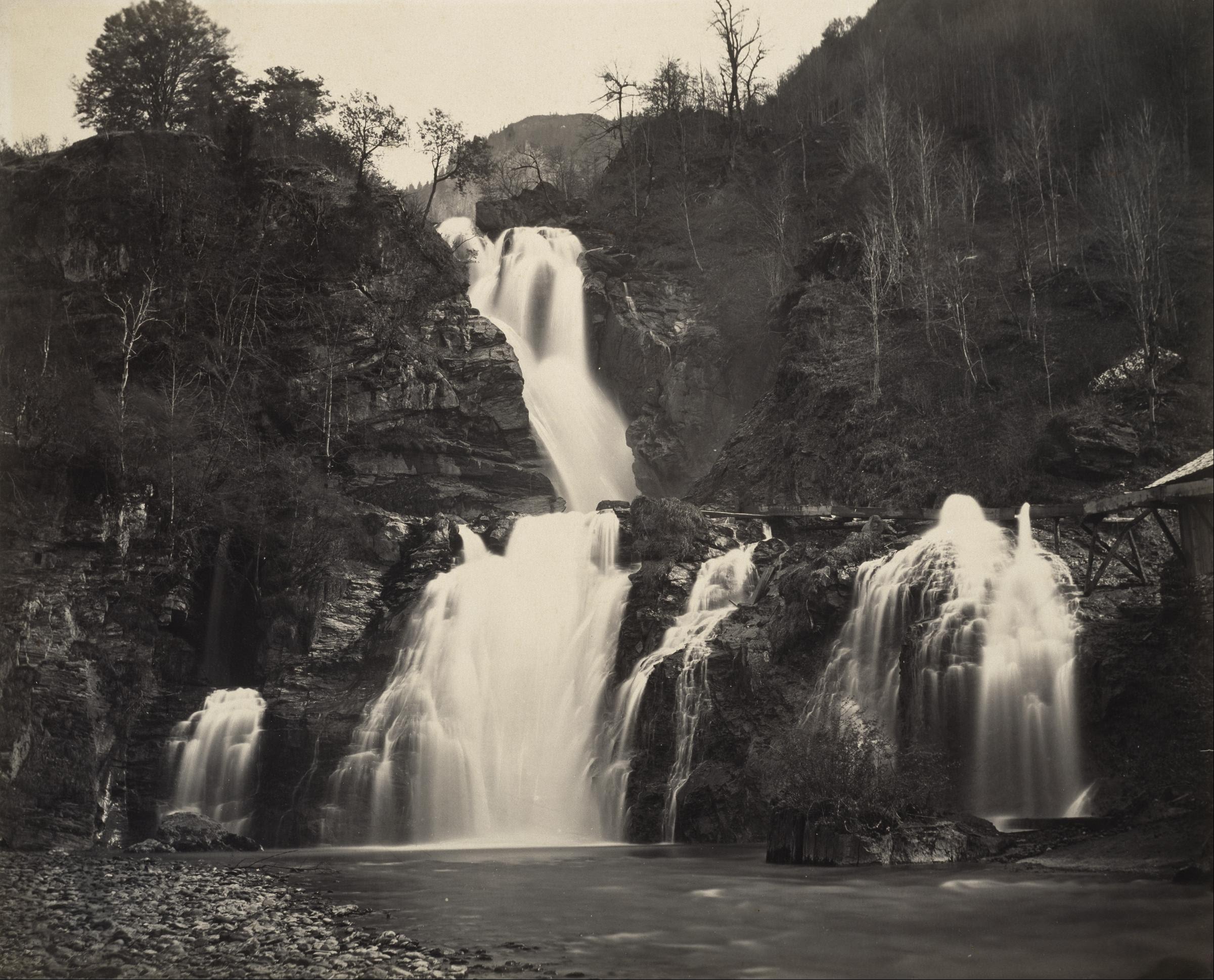 Chutes du Reichenbach — Adolphe Braun
