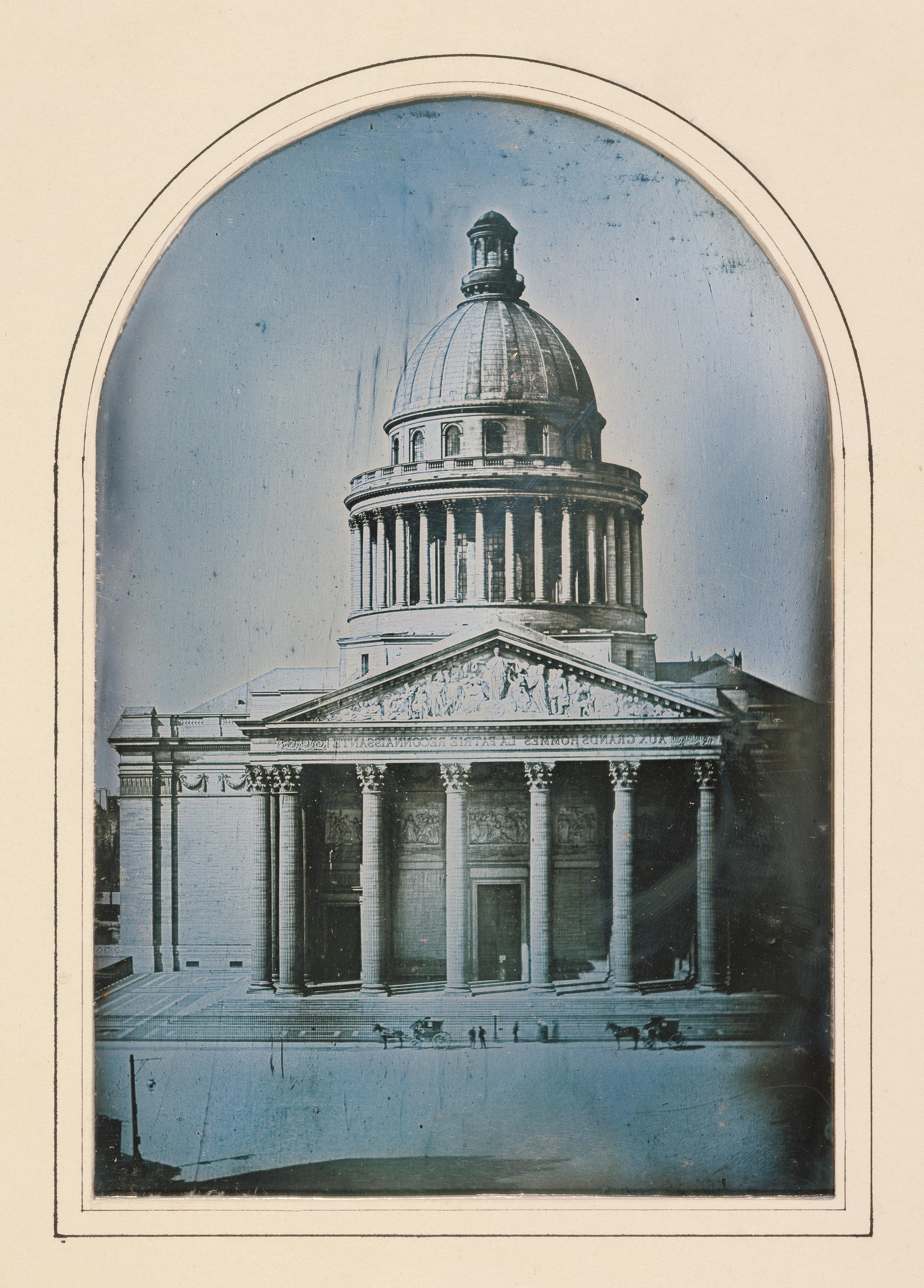 Le Panthéon (daguerréotype) — Alphonse Poitevin