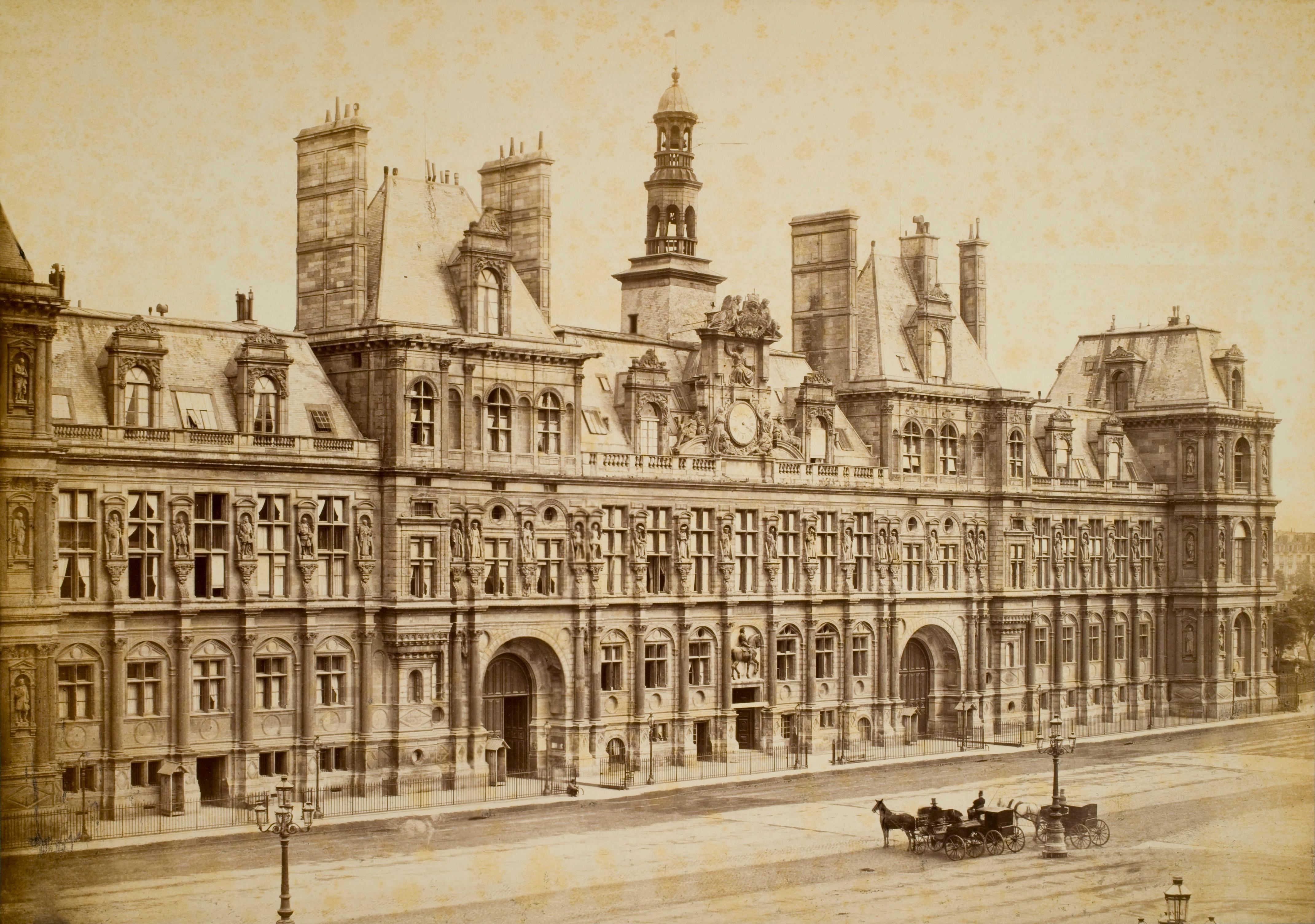 Hôtel de Ville, Paris — Charles Marville