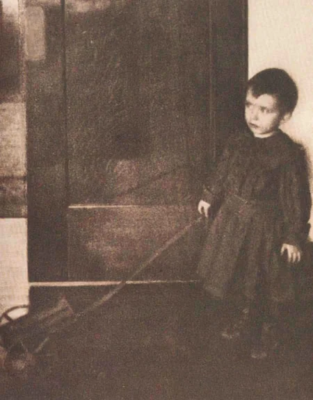 Garçon à la Charrette — Clarence H. White