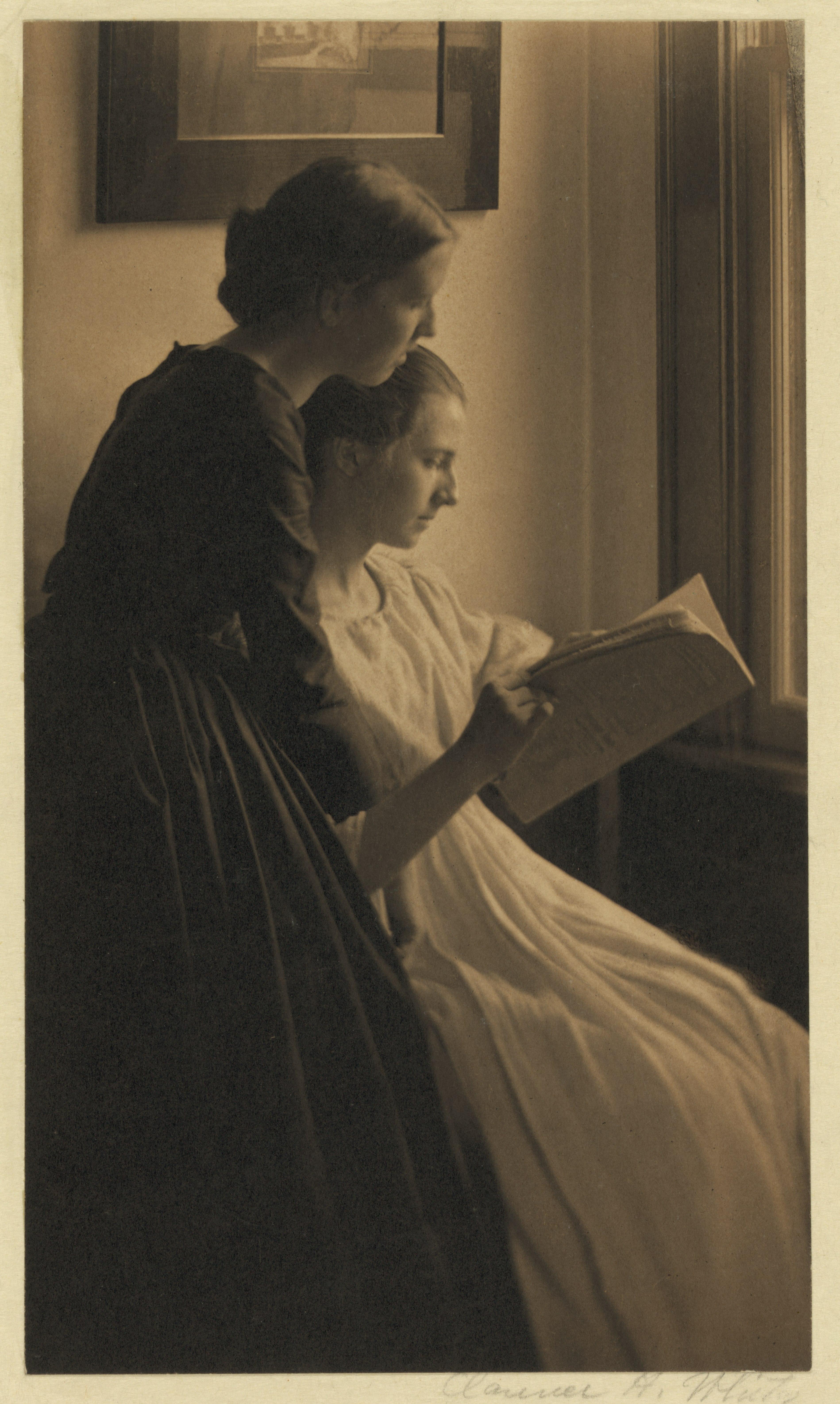 Les Lectrices (Letitia Felix et Ada Follett) — Clarence H. White