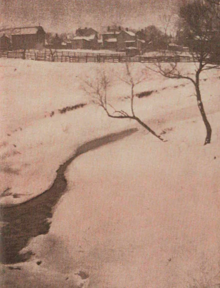 Paysage d'Hiver — Clarence H. White