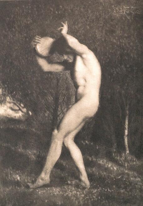 Nu masculin (Männerakt) — Frank Eugene