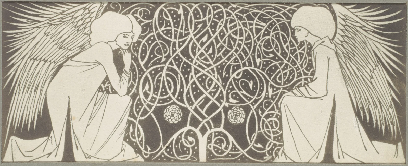 Anges et entrelacs — Frederick H. Evans
