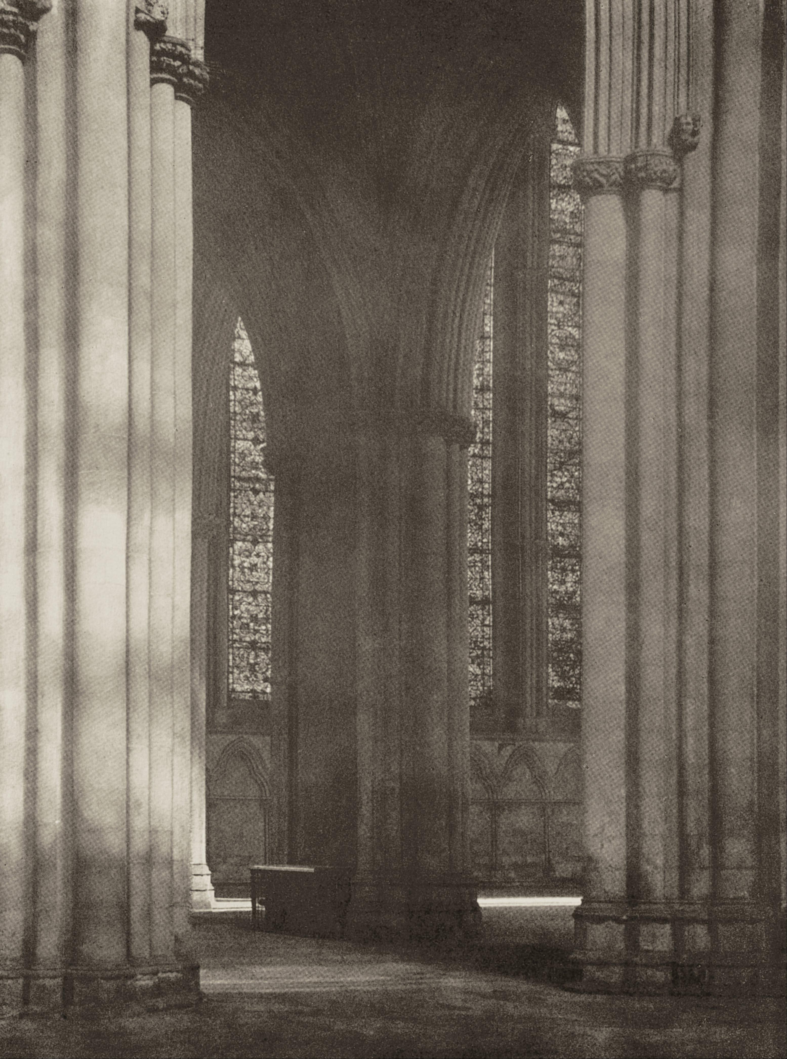 York Minster : entrée du transept nord — Frederick H. Evans