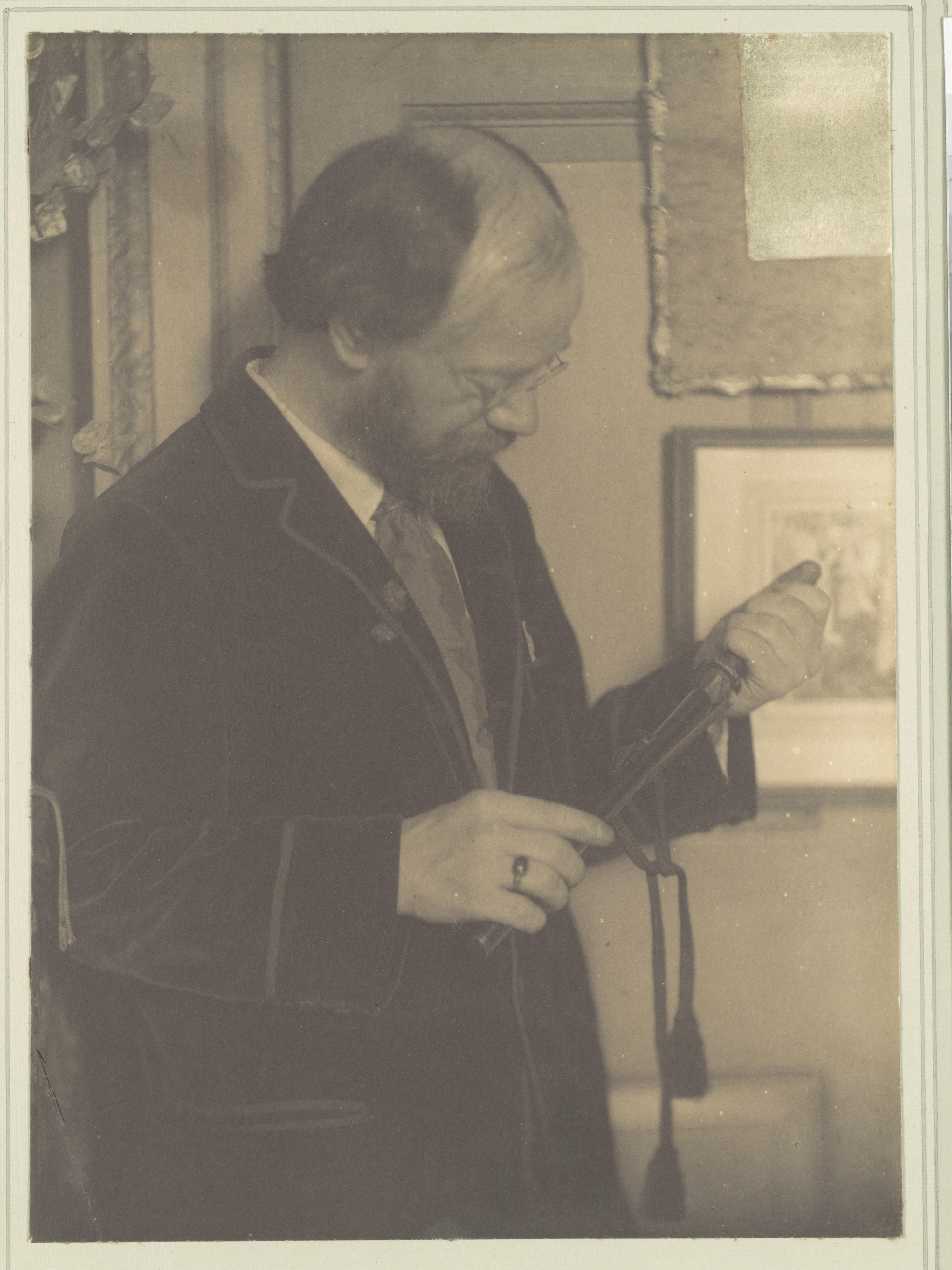 Portrait de Frederick H. Evans — Gertrude Käsebier