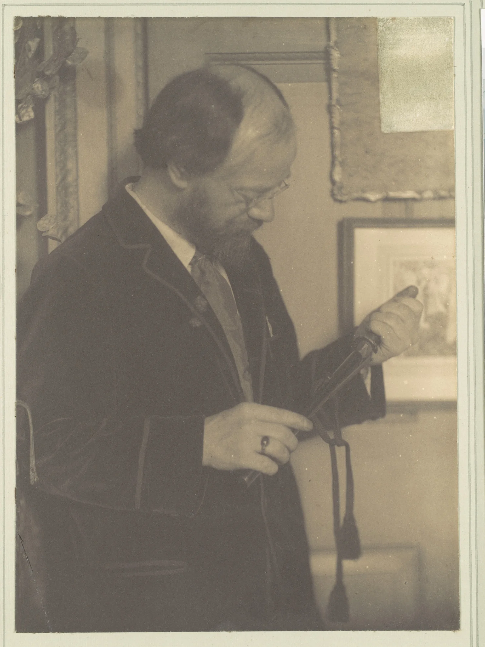 Portrait de Frederick H. Evans — Gertrude Käsebier