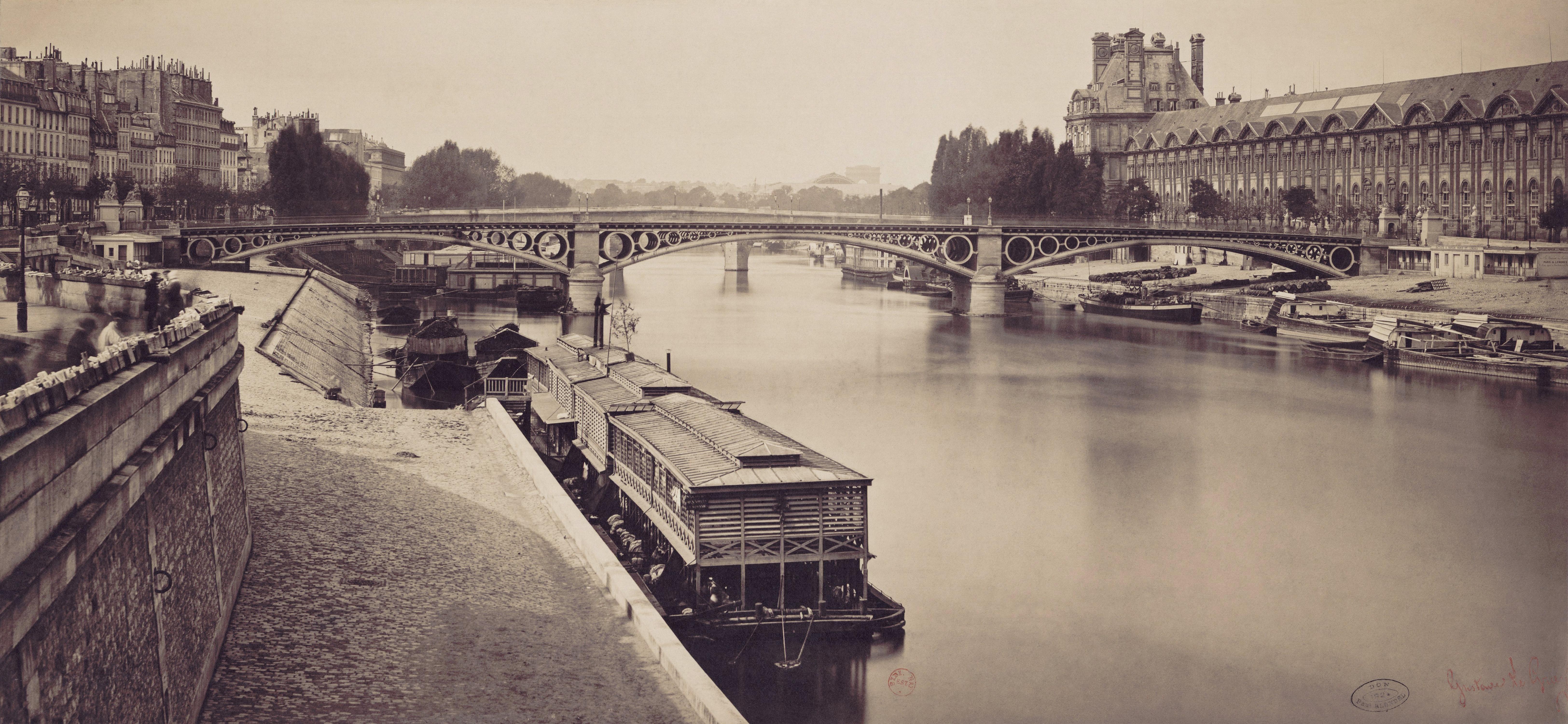 Pont du Carrousel, Paris — Gustave Le Gray