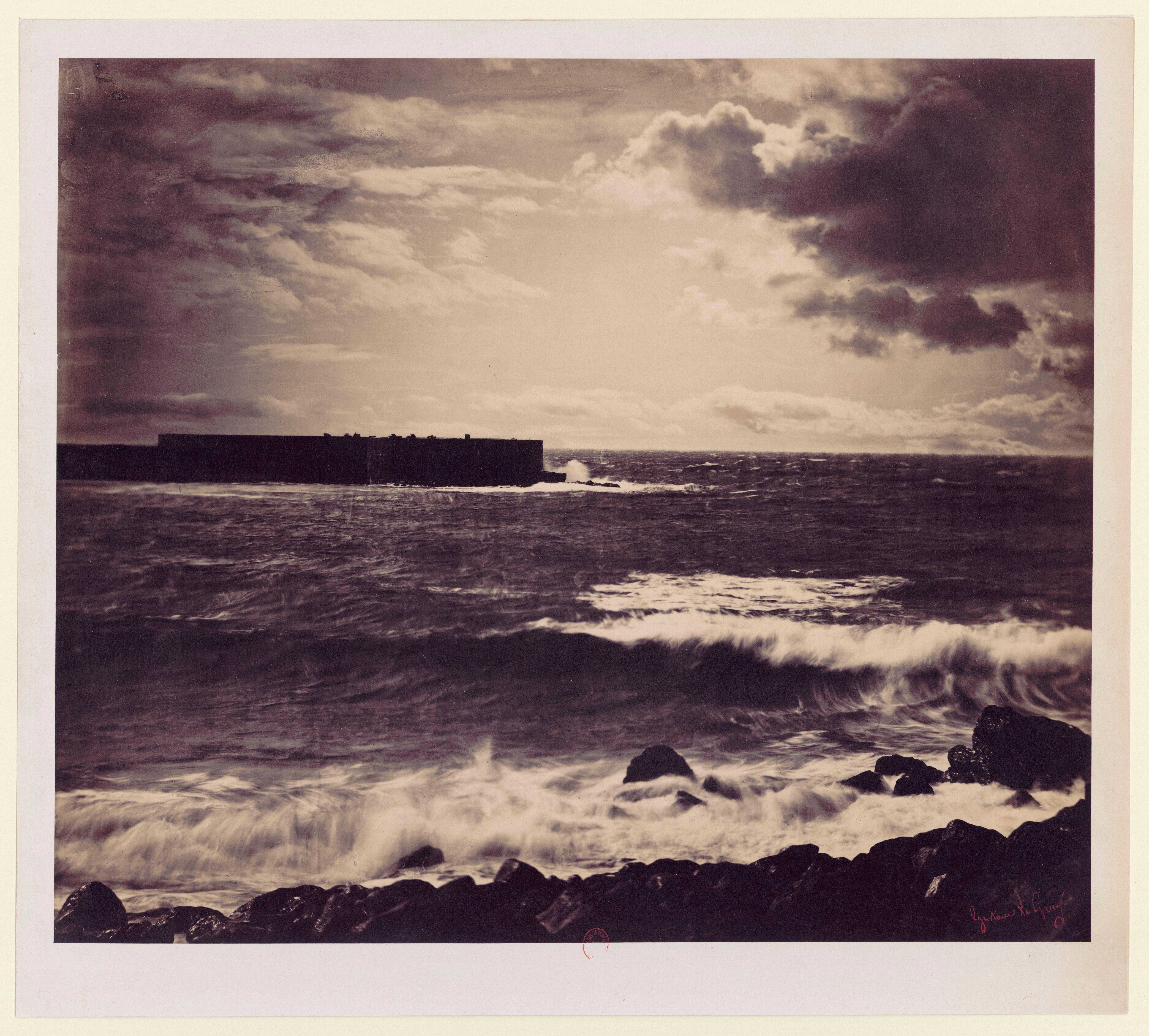 La Grande Vague, Sète — Gustave Le Gray