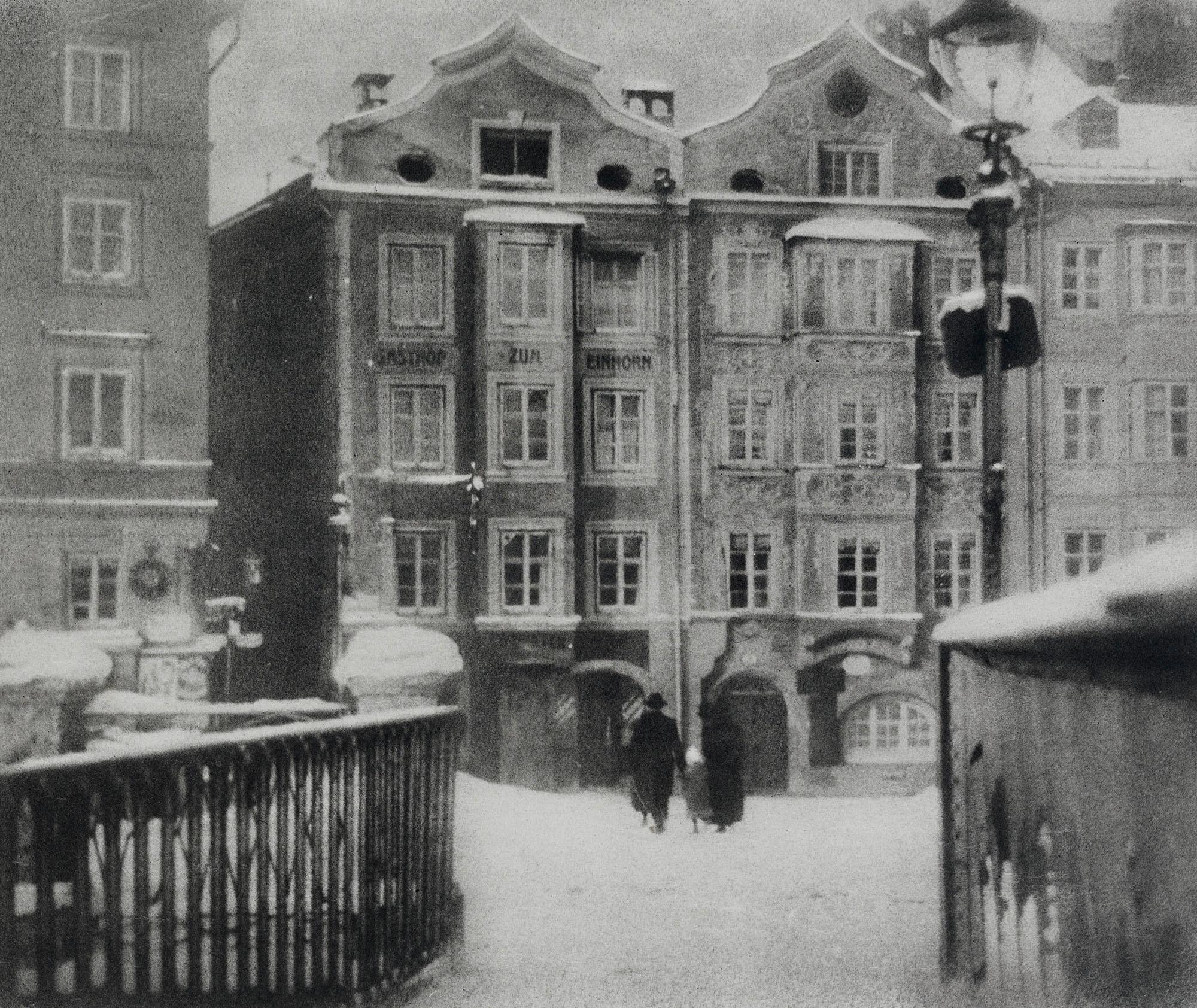 Vue d'Innsbruck — Heinrich Kühn