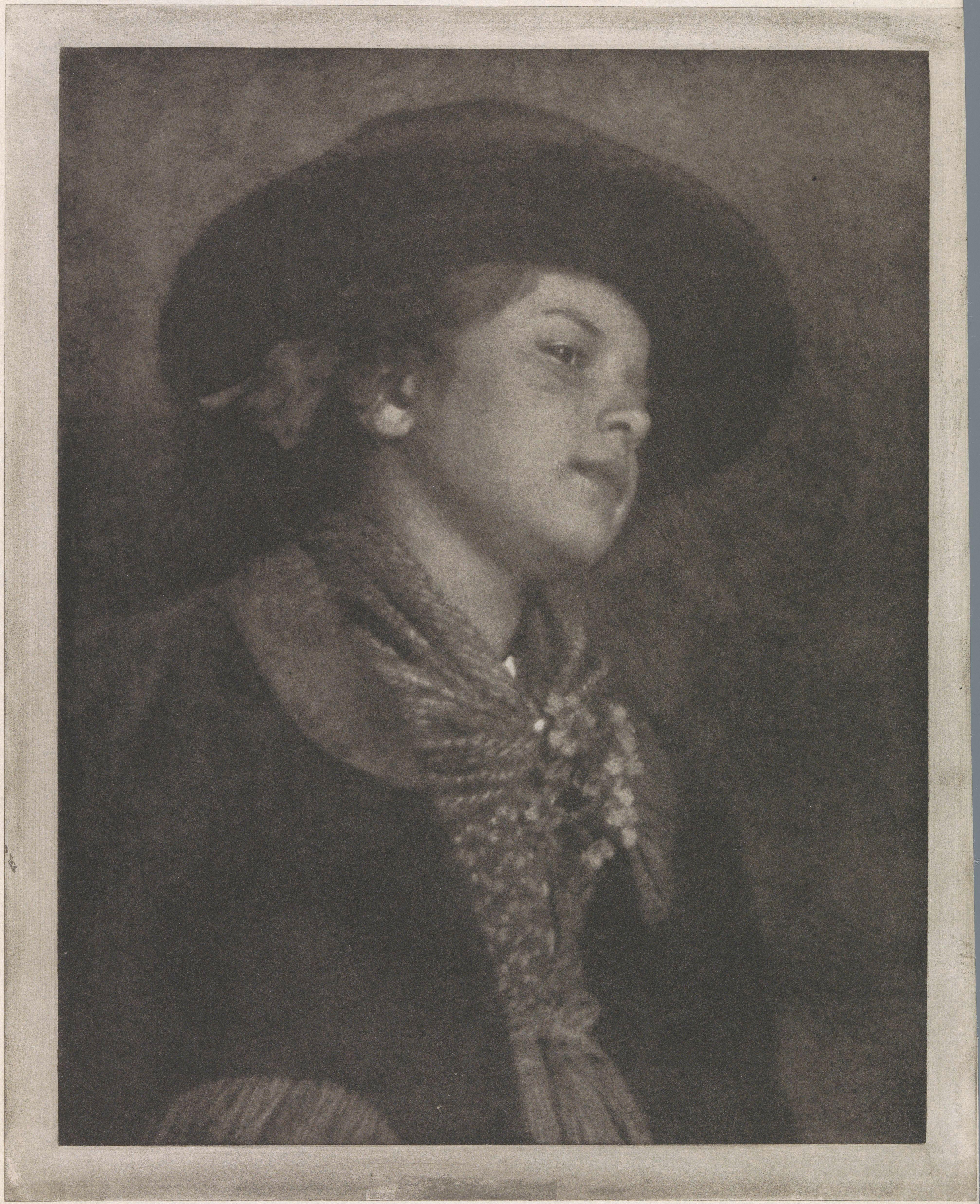 Portrait de Lotte — Heinrich Kühn