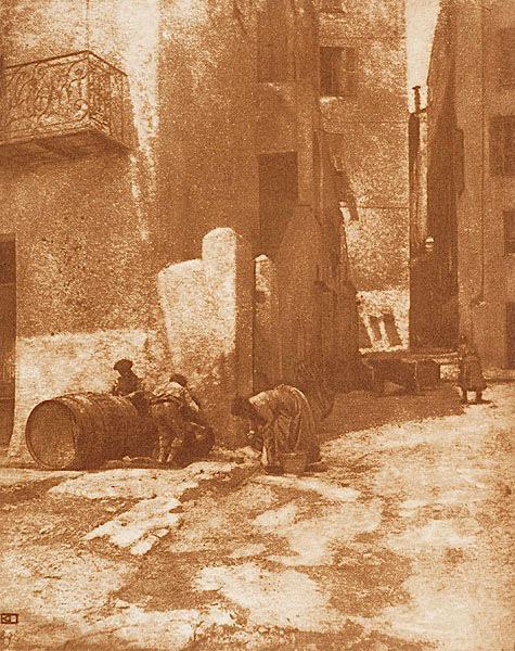 Une rue à Menton — Robert Demachy